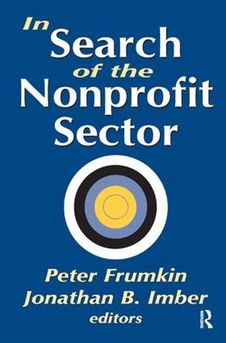 Cover image for In Search of the Nonprofit Sector