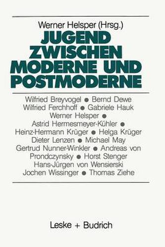 Cover image for Jugend zwischen Moderne und Postmoderne