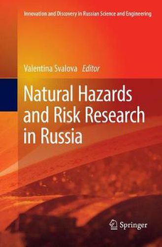 Cover image for Natural Hazards and Risk Research in Russia