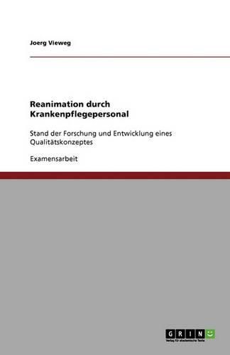 Cover image for Reanimation durch Krankenpflegepersonal