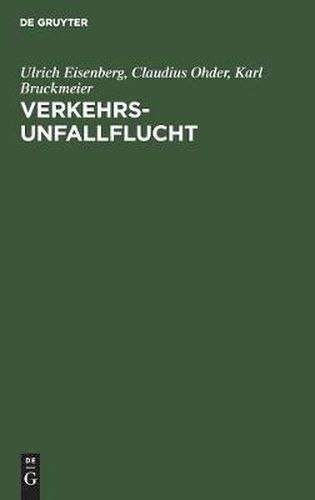 Cover image for Verkehrsunfallflucht