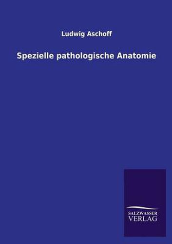 Cover image for Spezielle pathologische Anatomie