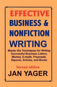 Cover image for Effective Business & Nonfiction Writing