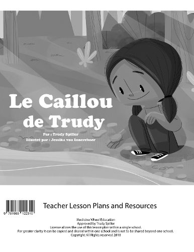 Cover image for Le caillou de Trudy plan de cours