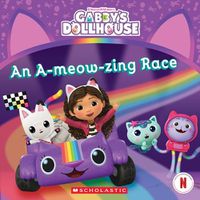 Cover image for The A-Meow-Zing Race (Gabby's Dollhouse 8 X 8 #11)