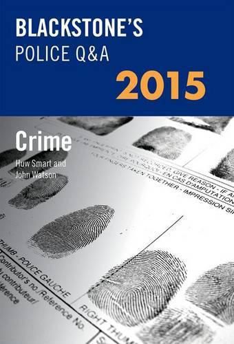 Cover image for Blackstone's Police Q&A: Crime 2015