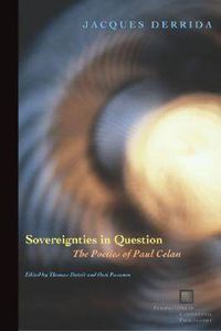 Cover image for Sovereignties in Question: The Poetics of Paul Celan