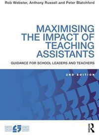 Cover image for Maximising the Impact of Teaching Assistants: Guidance for school leaders and teachers