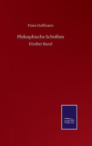 Cover image for Philosphische Schriften: Funfter Band