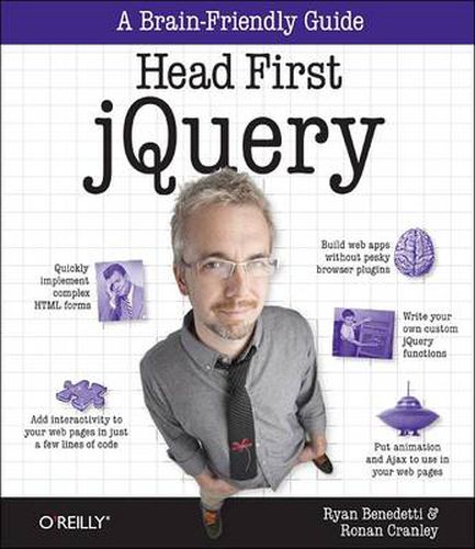 Cover image for Head First jQuery