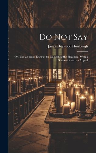 Cover image for Do not Say