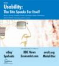 Cover image for Usability: The Site Speaks for Itself