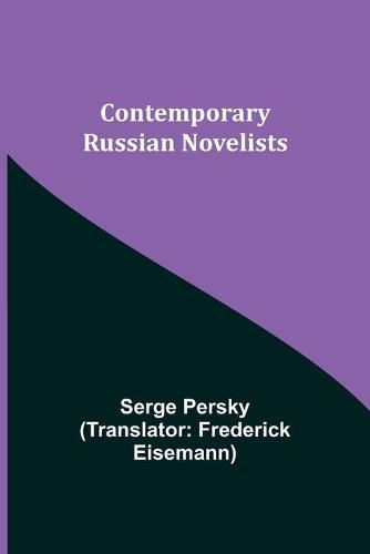 Cover image for Contemporary Russian Novelists