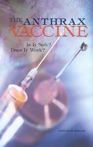 The Anthrax Vaccine: Is it Safe? Does it Work?