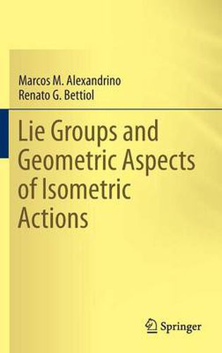 Cover image for Lie Groups and Geometric Aspects of Isometric Actions