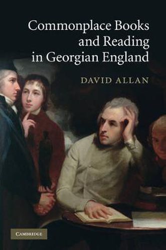 Cover image for Commonplace Books and Reading in Georgian England