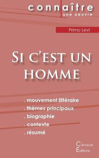 Cover image for Fiche de lecture Si c'est un homme de Primo Levi (Analyse litteraire de reference et resume complet)