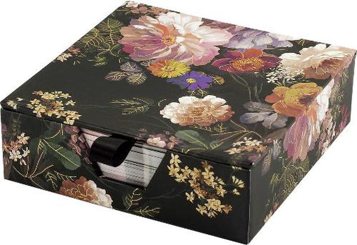 Cover image for Midnight Floral Desk Notes (Note Pad)