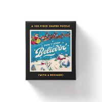 Cover image for Don't Stop Believin' 100 Piece Mini Shaped Puzzle