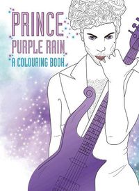 Cover image for Prince: Purple Rain: A Colouring Book