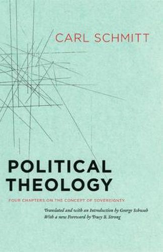 Cover image for Political Theology: Four Chapters on the Concept of Sovereignty