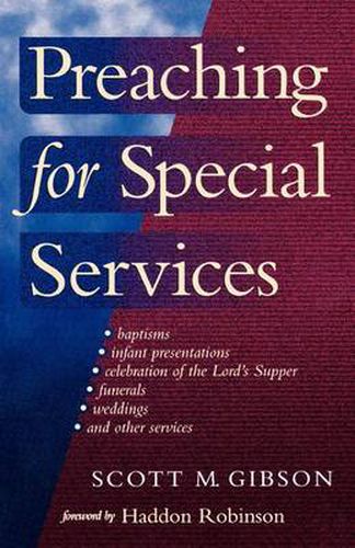 Cover image for Preaching for Special Services