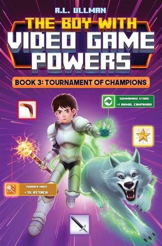 Cover image for The Boy with Video Game Powers