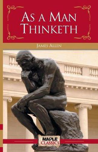 Cover image for As a Man Thinketh