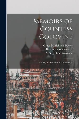 Cover image for Memoirs of Countess Golovine