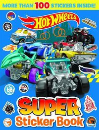 Cover image for Hot Wheels: Super Sticker Book (Mattel)