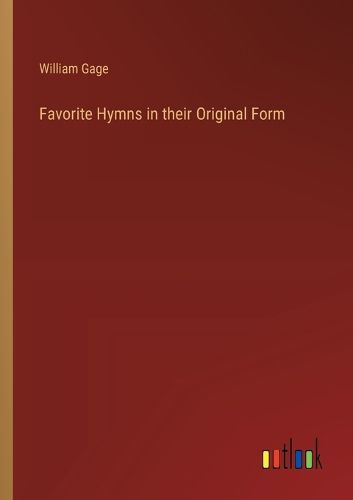 Cover image for Favorite Hymns in their Original Form