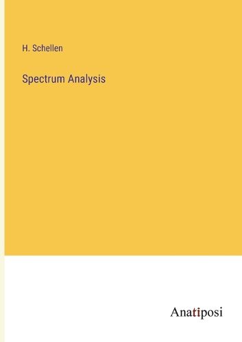 Cover image for Spectrum Analysis