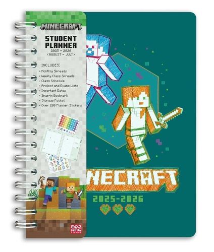 Cover image for 2025-2026 Minecraft Mobs Student Planner