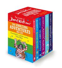 Cover image for The World of David Walliams: The Amazing Adventures Box Set: Gangsta Granny; Ratburger; Demon Dentist; Awful Auntie; Grandpa's Great Escape; the Midnight Gang