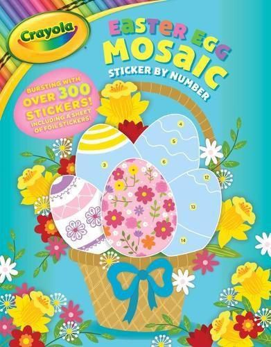 Crayola Easter Egg Mosaic Sticker by Number