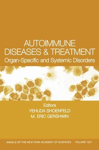 Cover image for Autoimmune Diseases and Treatment: Organ-specific and Systemic Disorders