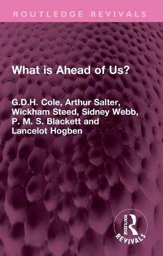 Cover image for What is Ahead of Us?