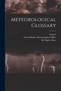 Cover image for Meteorological Glossary