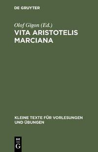 Cover image for Vita Aristotelis Marciana