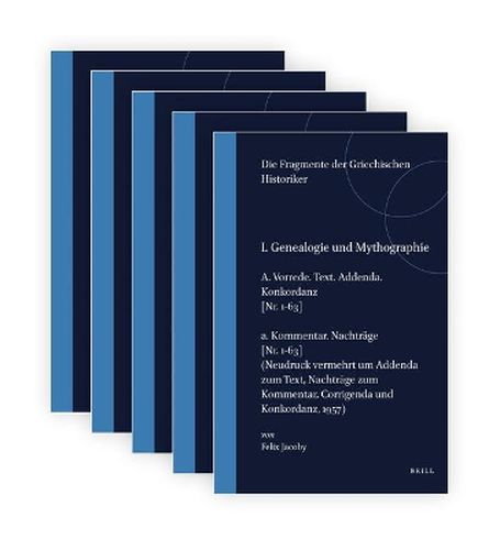 Cover image for Die Fragmente der griechischen Historiker I-III (15 Volume set)