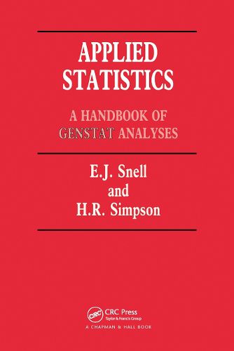 Applied Statistics: Handbook of GENSTAT Analysis