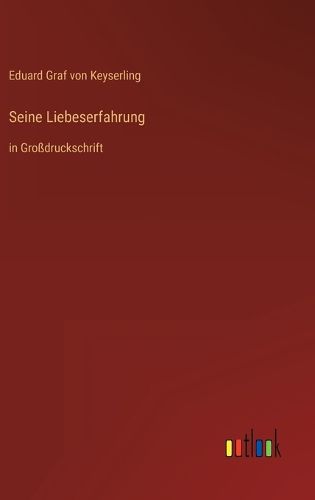 Cover image for Seine Liebeserfahrung