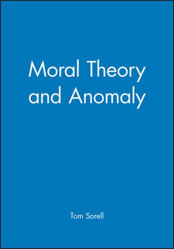 Cover image for Moral Theory and Anomaly