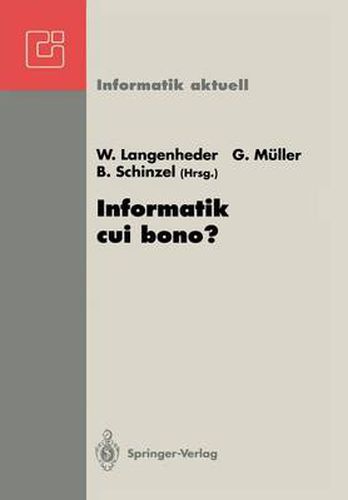 Cover image for Informatik Cui Bono?