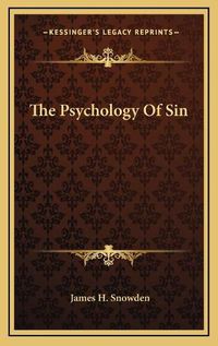 Cover image for The Psychology of Sin