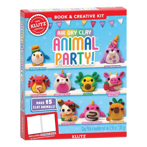 Cover image for Air Dry Clay: Animal Party