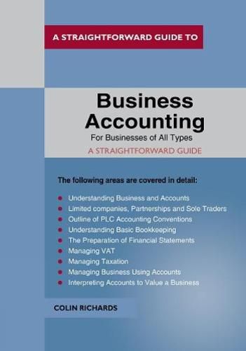 Cover image for Business Accounting: For Businesses Of All Types