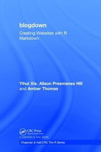 Cover image for blogdown: Creating Websites with R Markdown