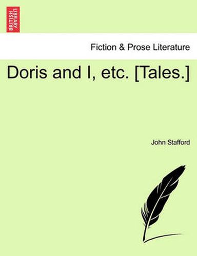 Cover image for Doris and I, Etc. [Tales.]