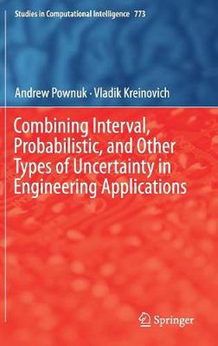 Cover image for Combining Interval, Probabilistic, and Other Types of Uncertainty in Engineering Applications